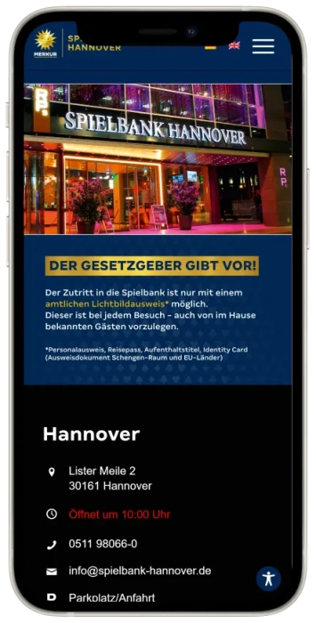 Spielbank Hannover App